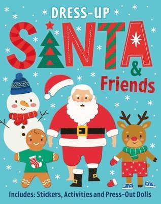 bokomslag Santa & Friends: Dress-Up Sticker Book: Activity Book