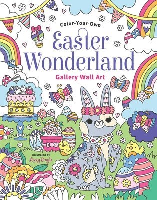 Easter Wonderland: Coloring Book: Color-Your-Own Gallery Wall Art 1