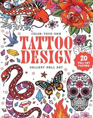 bokomslag Tattoo Design: Coloring Book