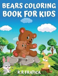 bokomslag Bears coloring book for kids