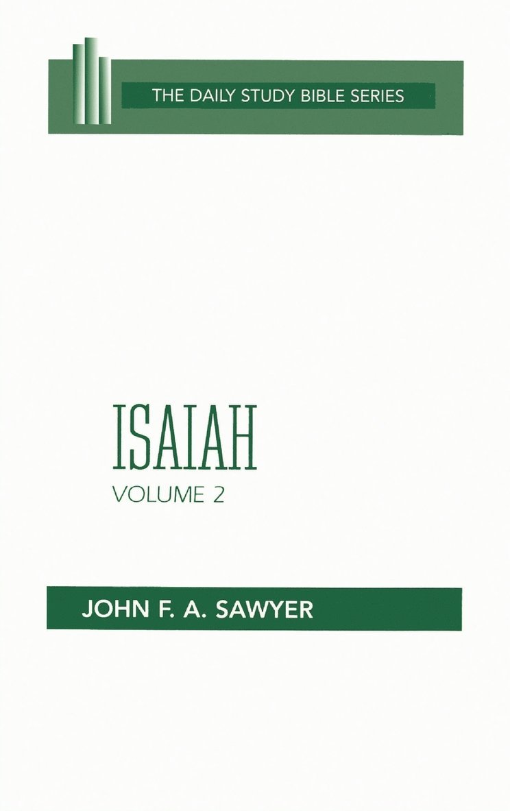 Isaiah Vol 2 H/B Dsb 1