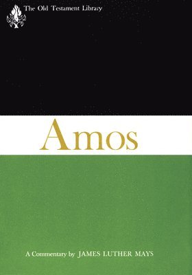 Jorg Jeremias - The Book of Amos (OTL), Inbunden