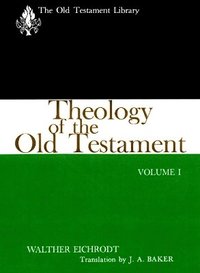 bokomslag Theology of the Old Testament, Volume One