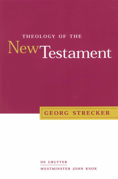 Georg Strecker - Theology of the New Testament, Häftad