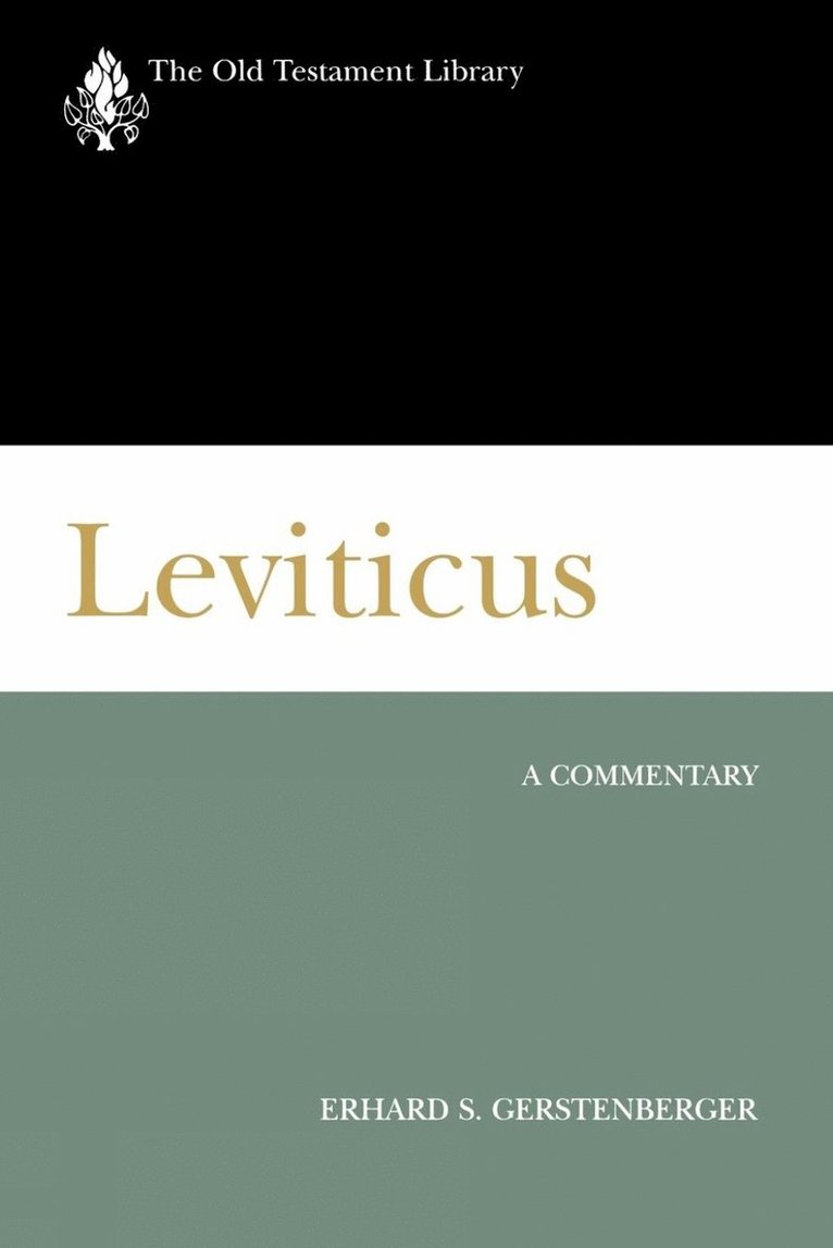 Erhard Gerstenberger, GERSTENBERGER, Gerstenberger - Leviticus (OTL), Häftad