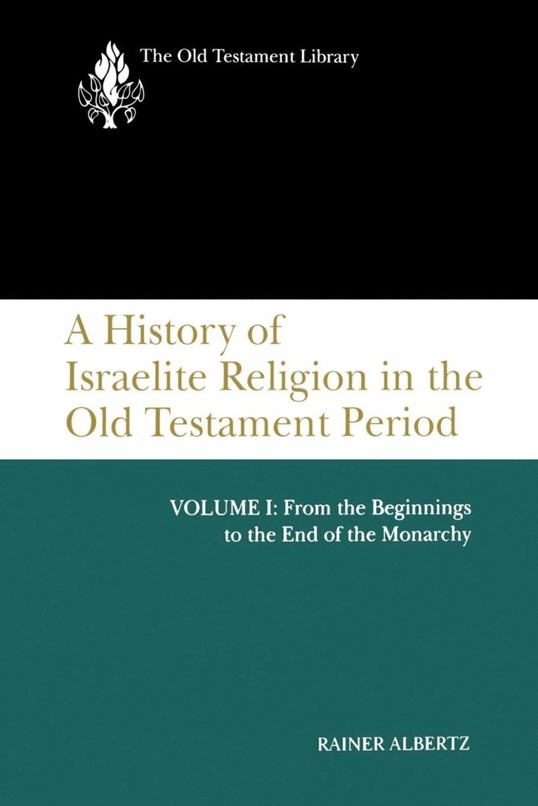 History Of Israelite Religion In, Vol 1 1