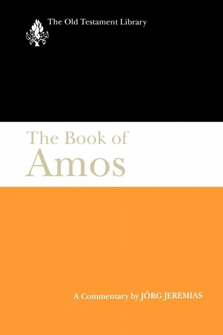Jorg Jeremias - Book of Amos, Häftad