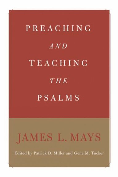 bokomslag Preaching and Teaching the Psalms