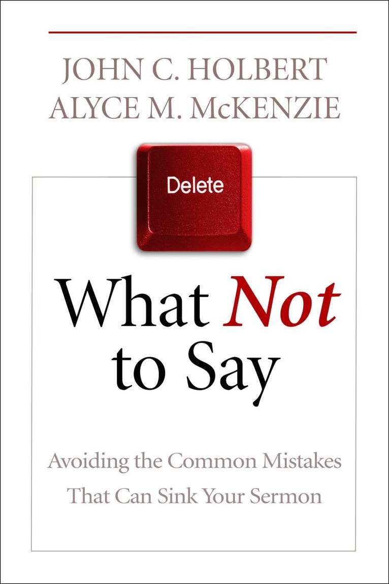 What Not to Say