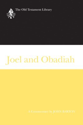 John Barton - Joel and Obadiah, Häftad