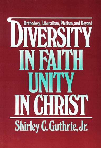 bokomslag Diversity in Faith--Unity in Christ