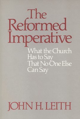 The Reformed Imperative 1