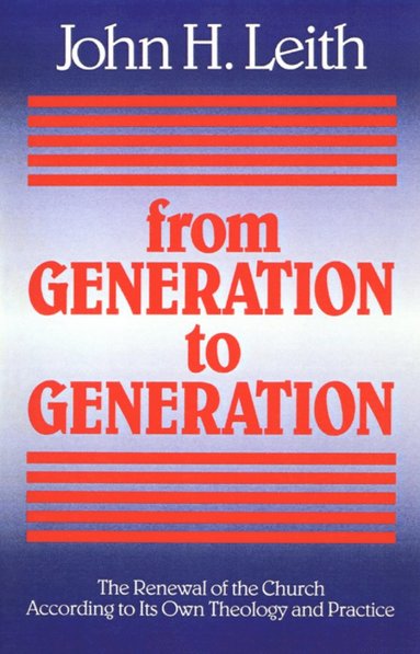 bokomslag From Generation to Generation