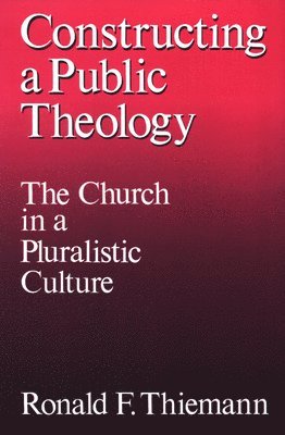 bokomslag Constructing a Public Theology