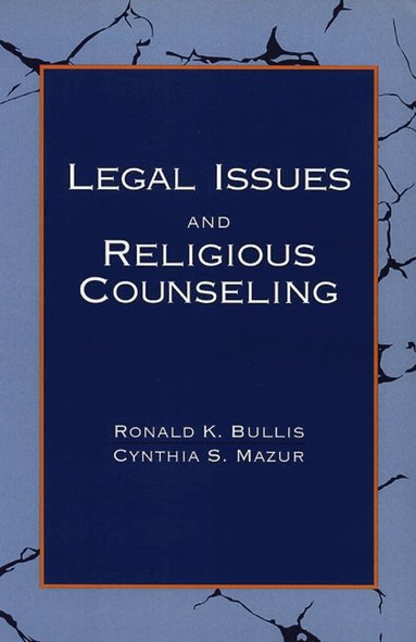 bokomslag Legal Issues and Religious Counseling