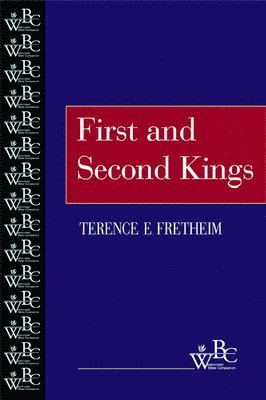 bokomslag First and Second Kings