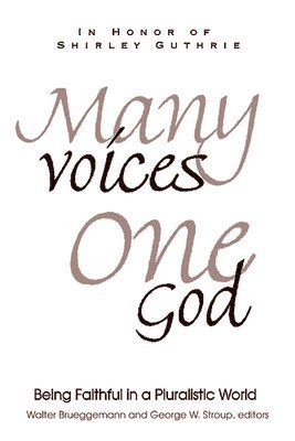 Stroup Brueggemann, Jr. Guthrie, Shirley C., Shirley C. Jr. Guthrie, Walter Brueggemann, George W. Stroup - Many Voices, One God, Häftad
