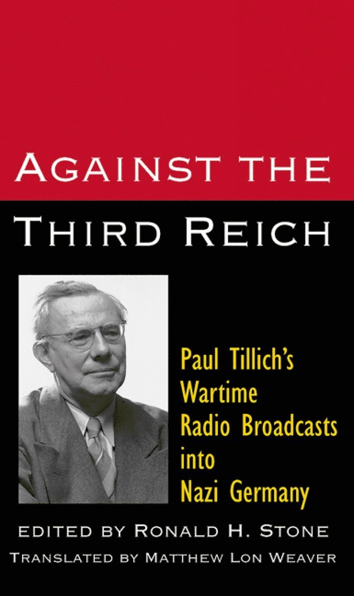 Paul Tillich - Against the Third Reich, Häftad