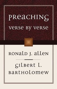 bokomslag Preaching Verse by Verse