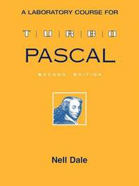 bokomslag A Laboratory Course for Turbo Pascal