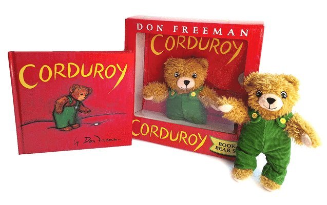 Corduroy Book and Bear 1