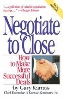 bokomslag Negotiate to Close