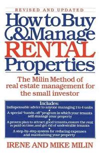bokomslag How to Buy and Manage Rental Properties