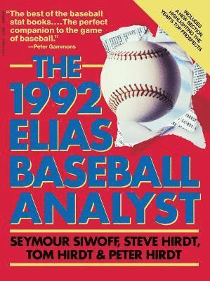 bokomslag Elias Baseball Analyst 1992