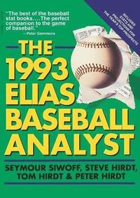 bokomslag 1993 Elias Baseball Analyst