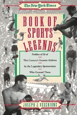bokomslag New York Times Book of Sports Legends