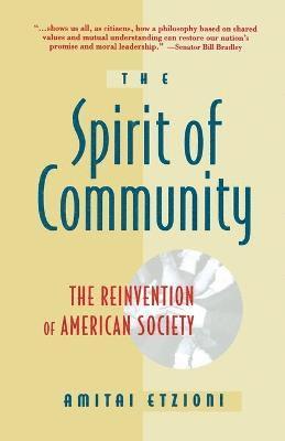 Etzioni - Spirit of the Community, Häftad