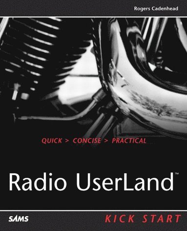 bokomslag Radio UserLand Kick Start