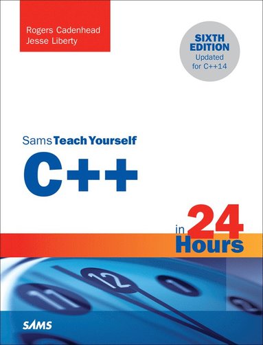 bokomslag C++ in 24 Hours, Sams Teach Yourself