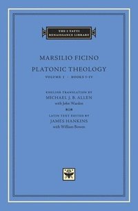 bokomslag Platonic Theology: Volume 1