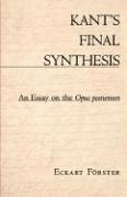 Kant's Final Synthesis 1