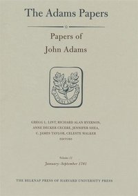 bokomslag Papers of John Adams: Volume 11