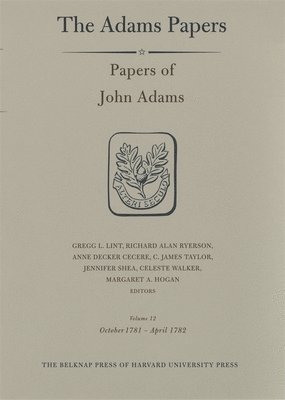 bokomslag Papers of John Adams: Volume 12