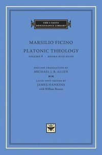 bokomslag Platonic Theology: Volume 6