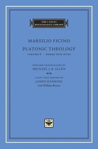 bokomslag Platonic Theology: Volume 6