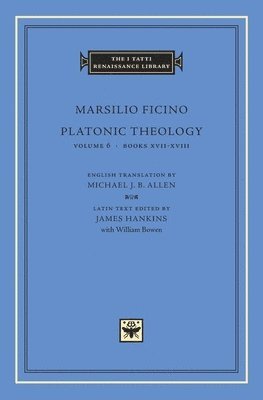 Platonic Theology: Volume 6 1