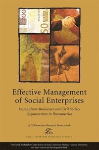 bokomslag Effective Management of Social Enterprises