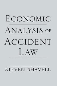 bokomslag Economic Analysis of Accident Law