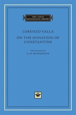 bokomslag On the Donation of Constantine