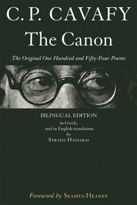 bokomslag Cavafy, C: Canon