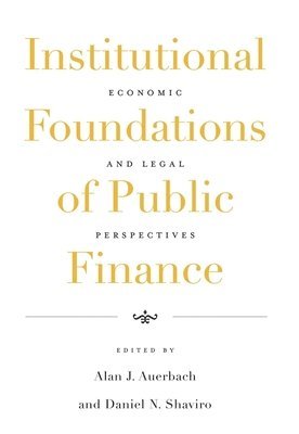 Institutional Foundations of Public Finance 1