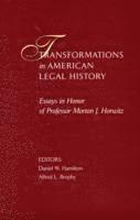 bokomslag Transformations in American Legal History