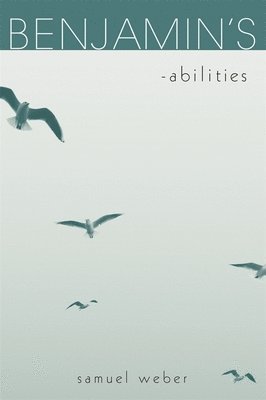 Samuel Weber, Walter Benjamin - Benjamin's -abilities, Häftad
