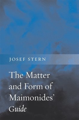 bokomslag The Matter and Form of Maimonides Guide