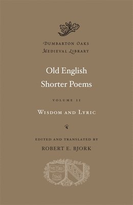 bokomslag Old English Shorter Poems: Volume II
