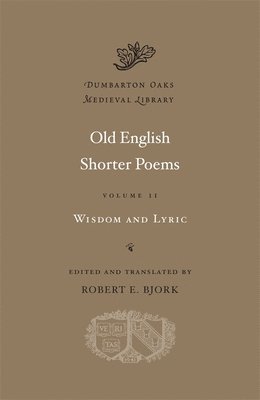 bokomslag Old English Shorter Poems: Volume II